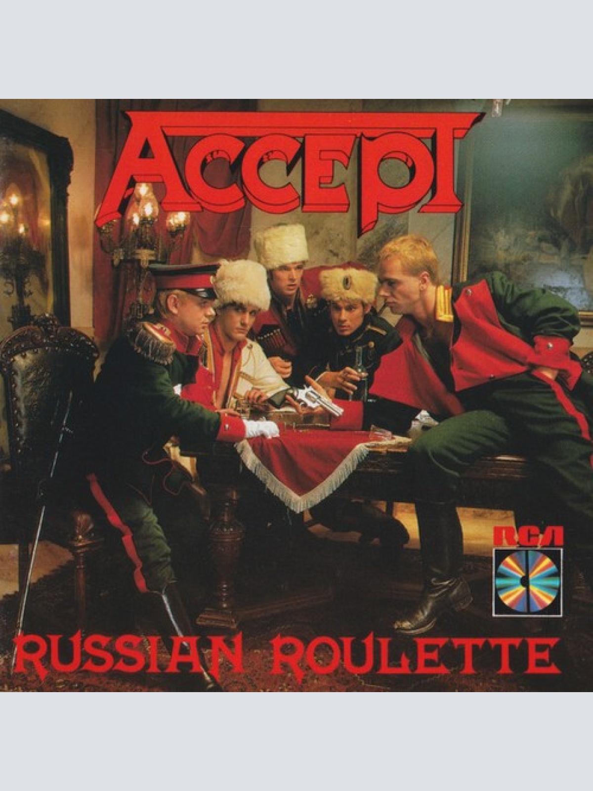CD, Album Accept - Russian Roulette