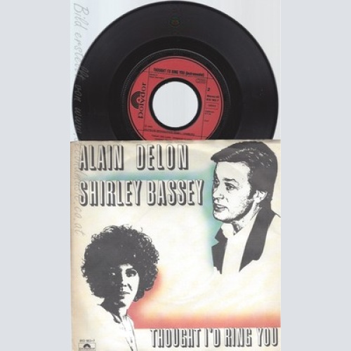 7" ALAIN DELON & SHIRLEY BASSEY