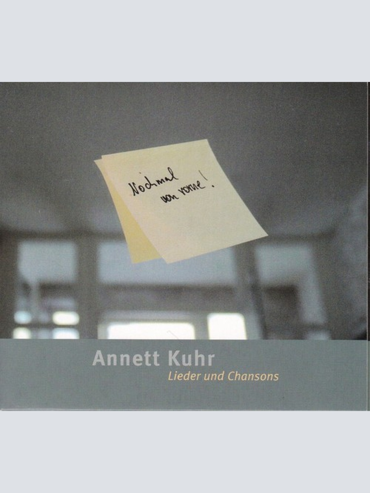 CD, Album Annett Kuhr - Nochmal Von Vorne