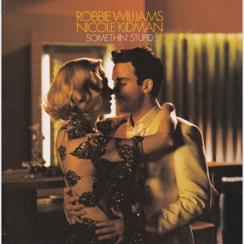CD, Single, Enh Robbie Williams And Nicole Kidman - Somethin' Stupid