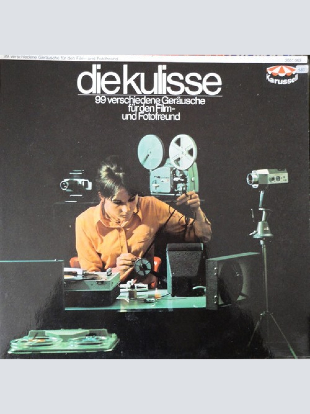 2xLP No Artist - Die Kulisse / 99 Verschiedene Geräusche Für Den Film- Und Fo...