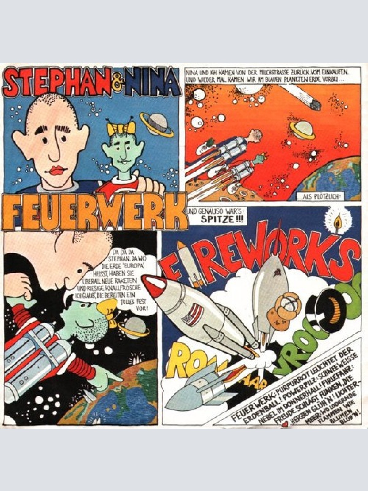7", Single Stephan* & Nina (13) - Feuerwerk / Fireworks