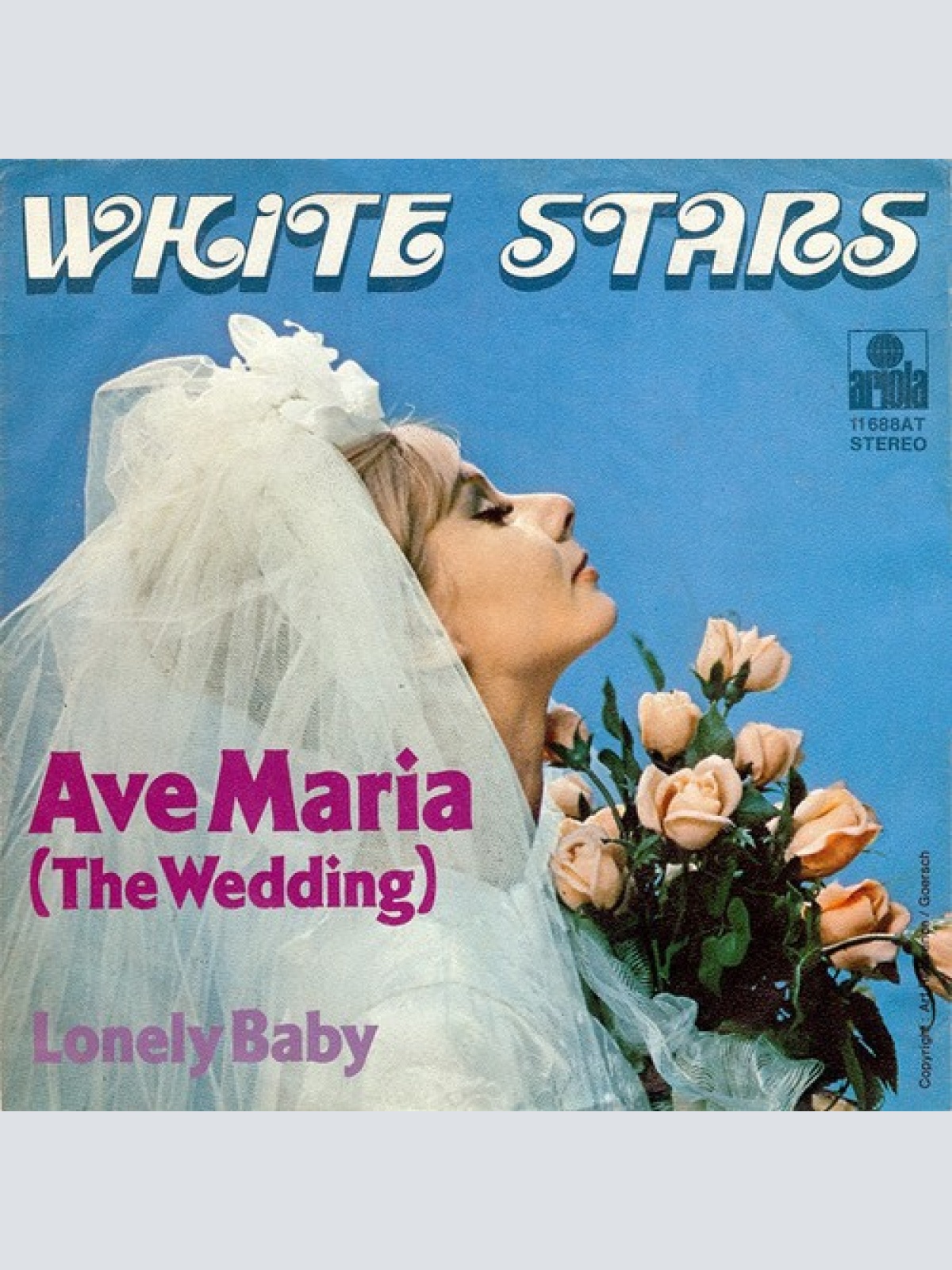 7", Single White Stars - Ave Maria (The Wedding)