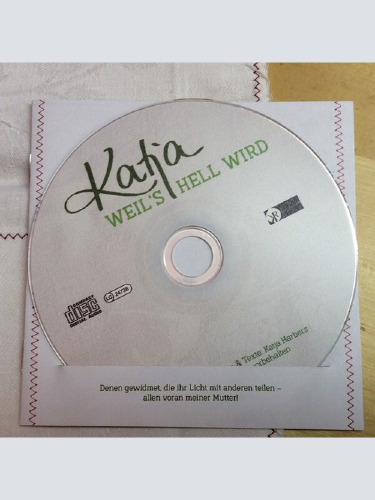 CD Katja Harbers - Weil`s Hell Wird