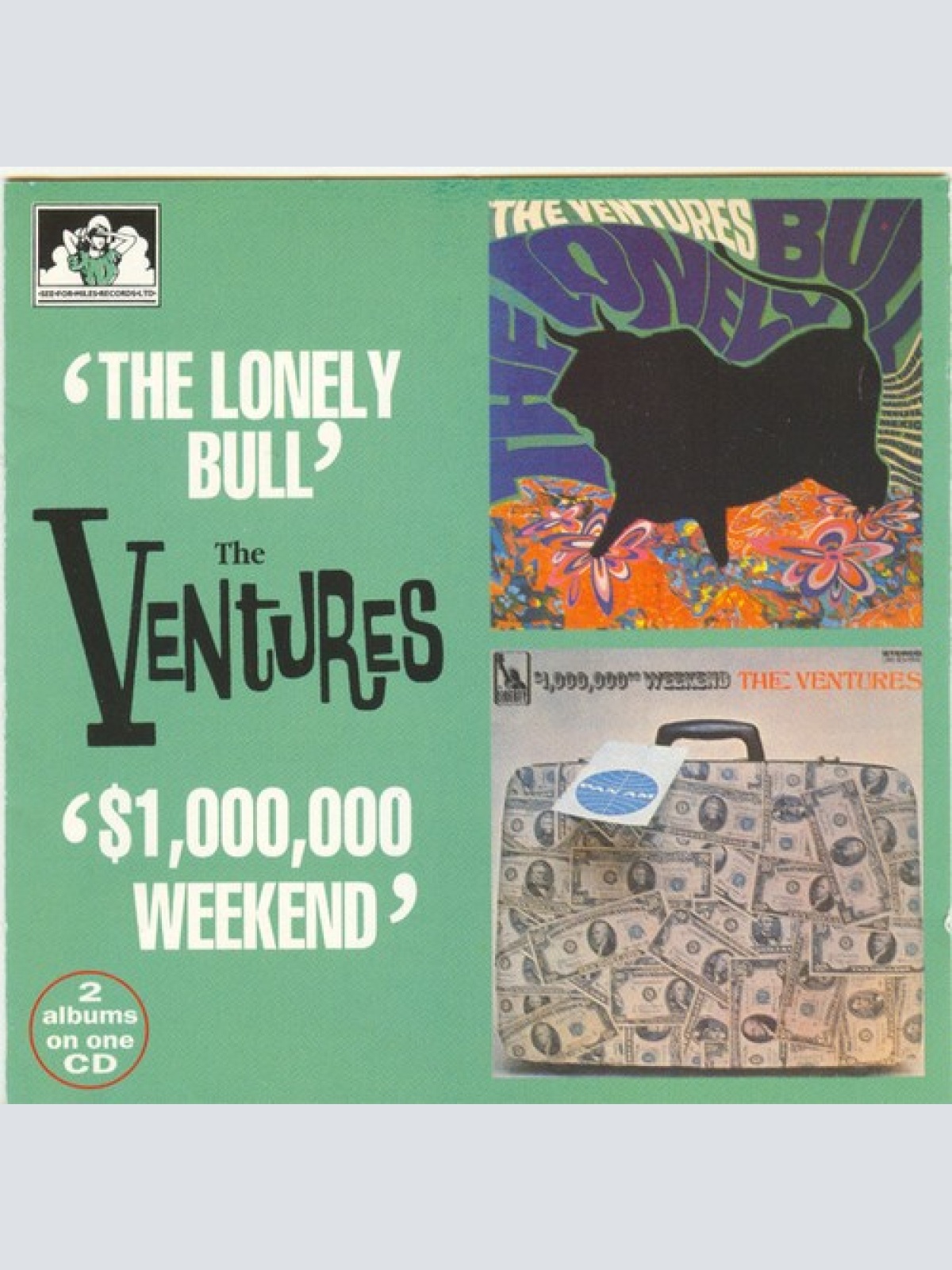 CD, Comp The Ventures - The Lonely Bull / $1,000,000 Weekend