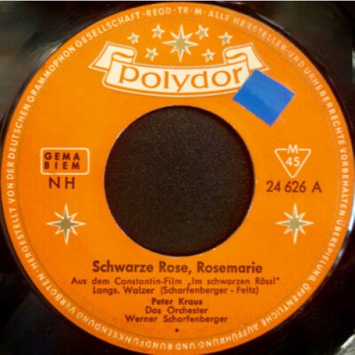 7", Single, Mono Peter Kraus - Das Orchester Werner Scharfenberger* - Schwarz...
