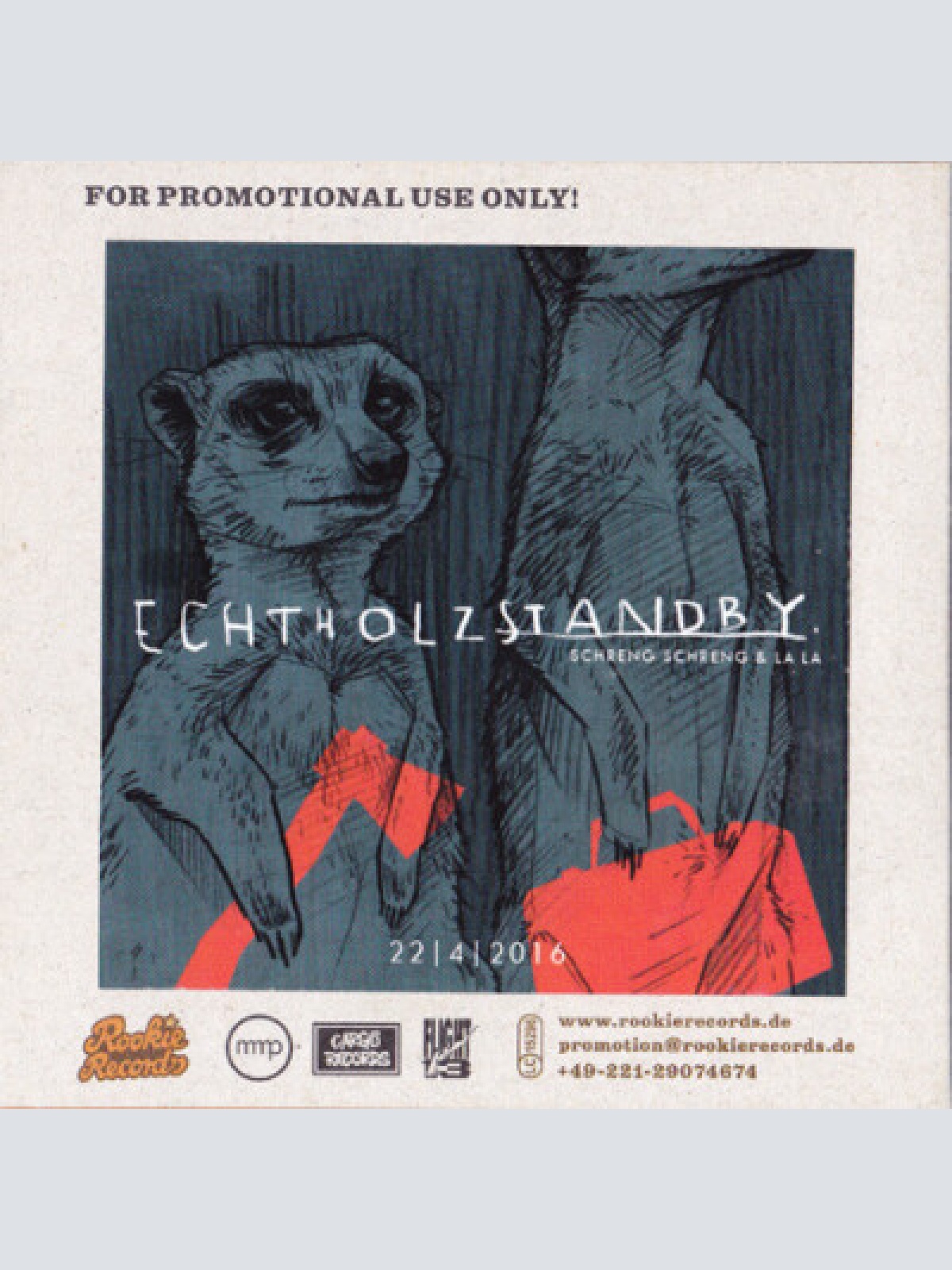 CD, Album, Promo, Car Schreng Schreng & La La - Echtholzstandby