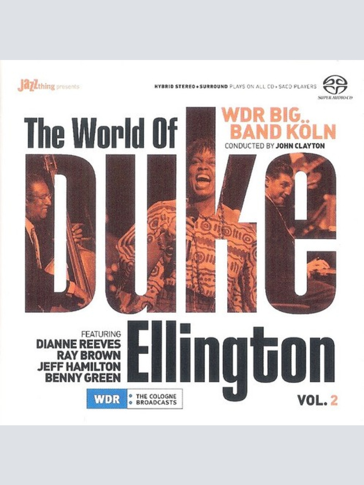 SACD, Hybrid, Multichannel WDR Big Band Köln Conducted By John Clayton Featur...