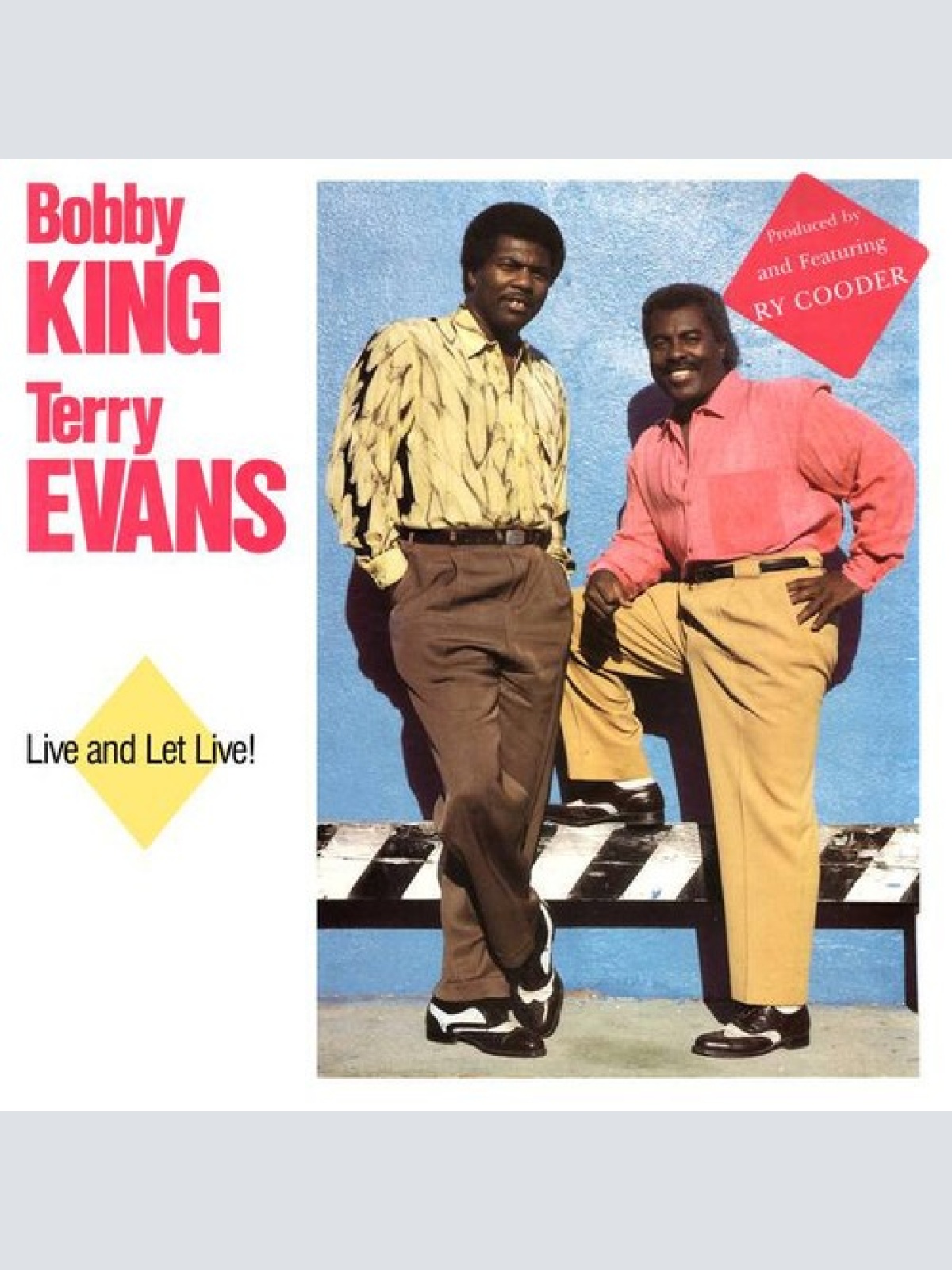 CD, Album Bobby King & Terry Evans - Live And Let Live!