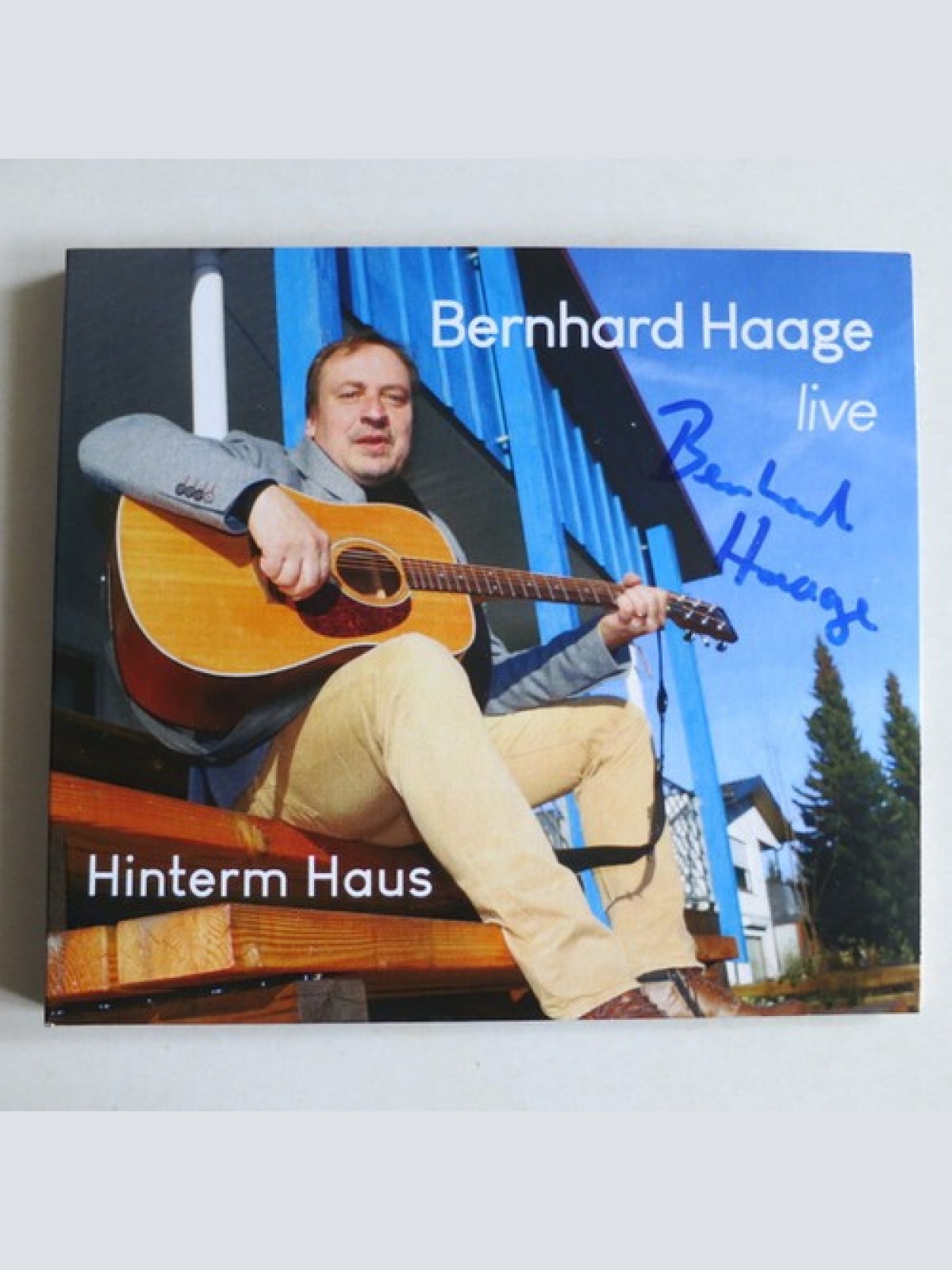 CD, Album Bernhard Haage - Live Hinterm Haus