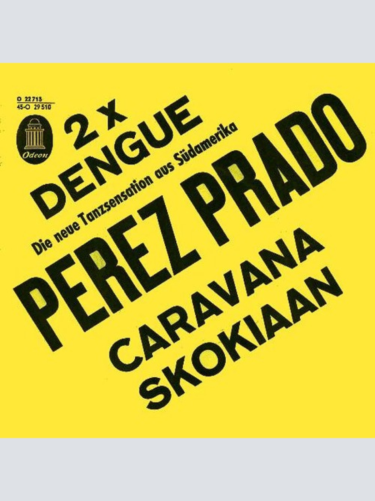 7", Single Perez Prado - Caravana