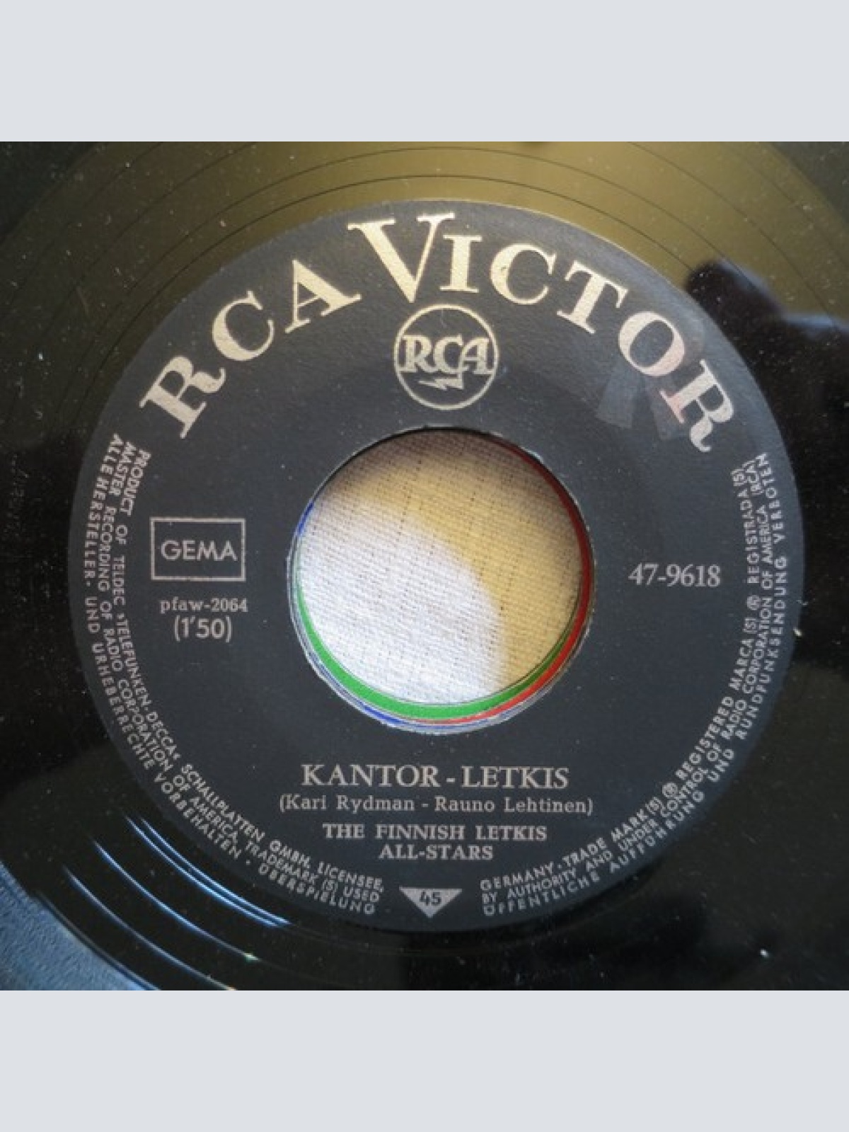 7", Single The Finnish Letkis All-Stars* - Kantor-Letkiss / Trailer-Letkis