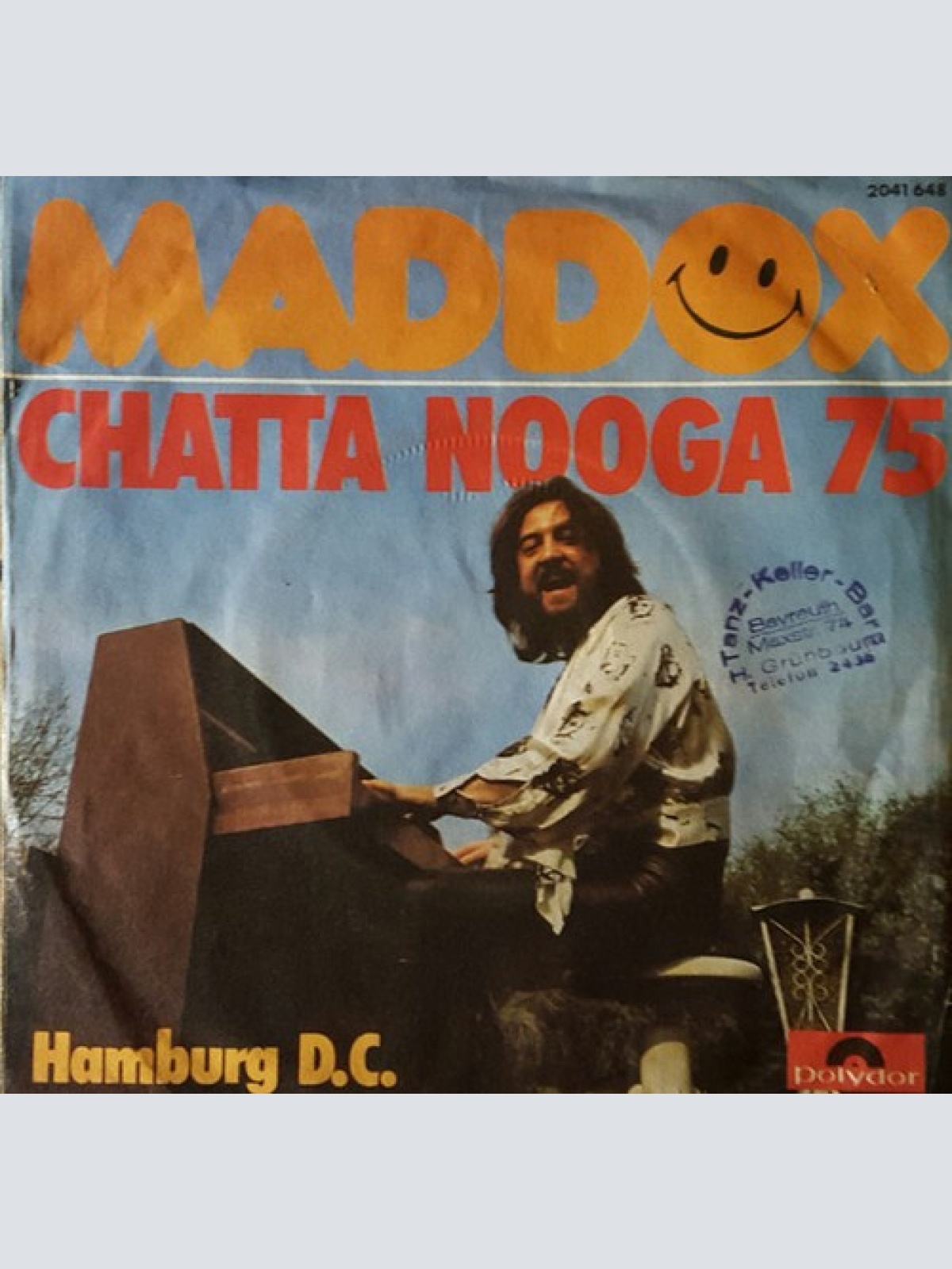 7", Single Maddox (4) - Chatta Nooga 75 / Hamburg D.C.