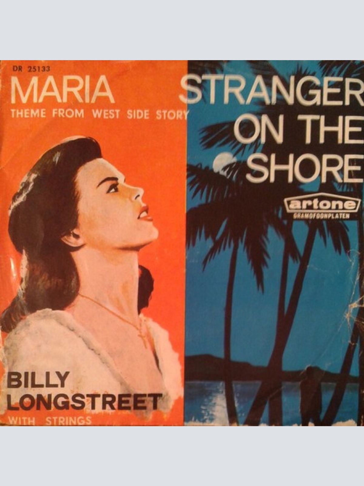 7", Single Billy Longstreet - Maria (Theme From West Side Story)