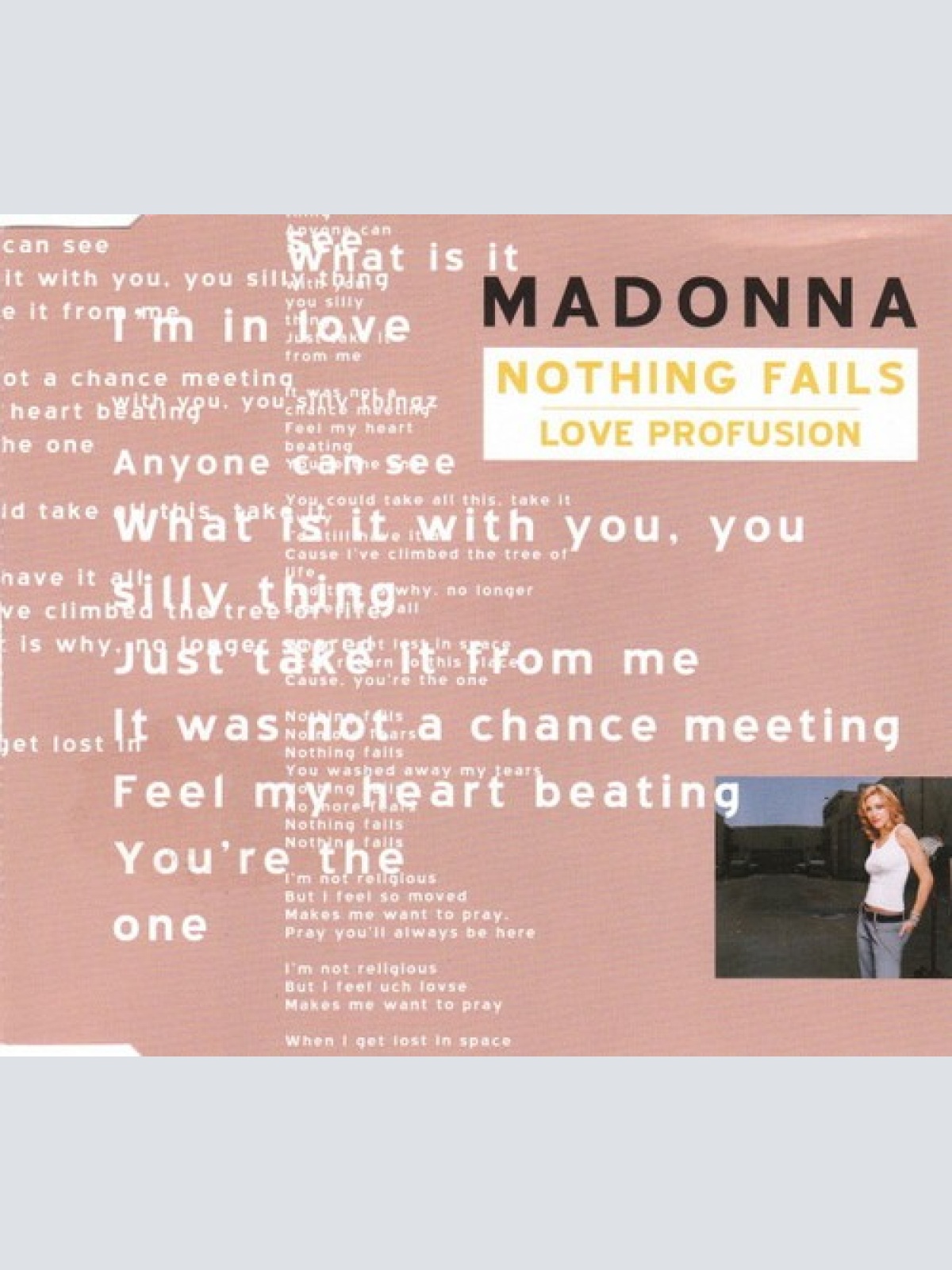 CD, Single Madonna - Nothing Fails