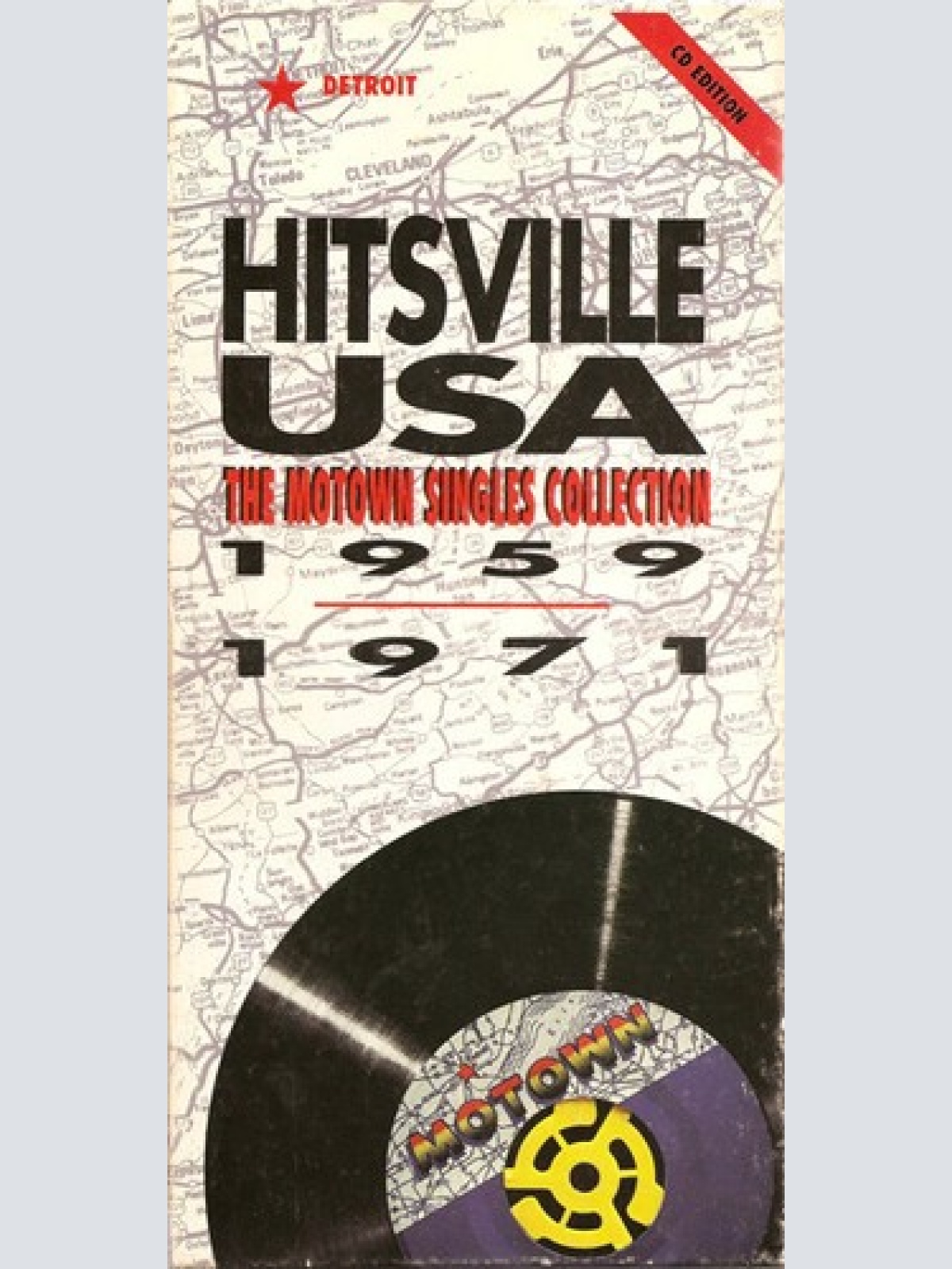 4xCD, Comp, Mono + Box Various - Hitsville USA • The Motown Singles Collectio...