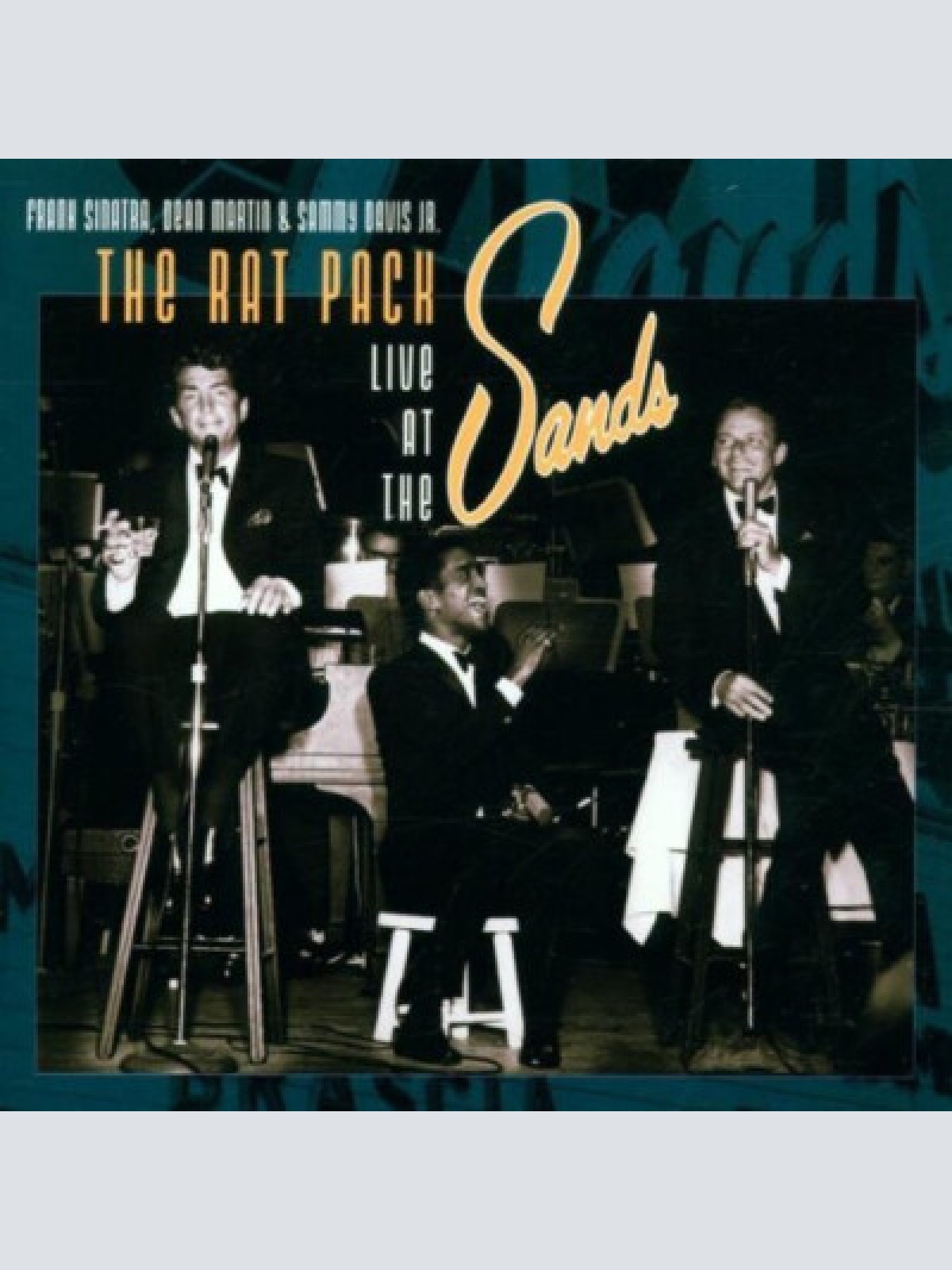 CD, Album Frank Sinatra, Dean Martin & Sammy Davis Jr. - The Rat Pack Live At...