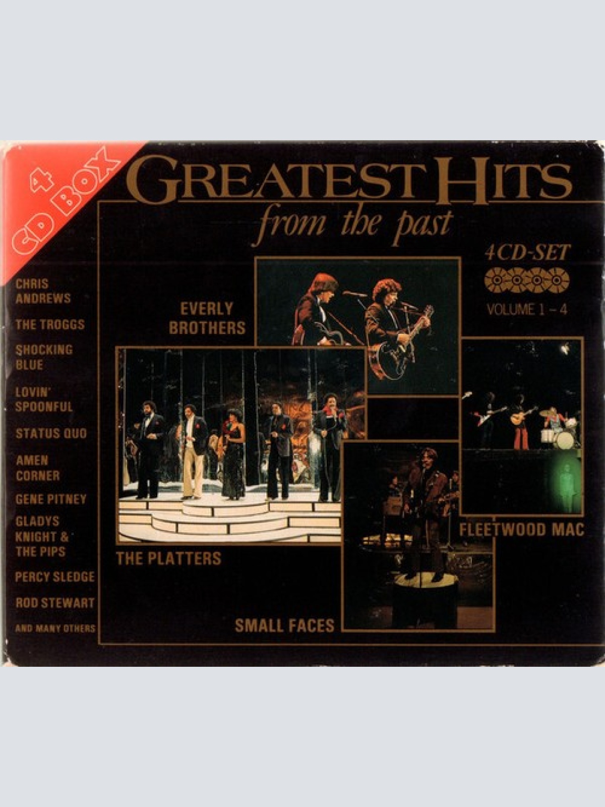 4xCD, Comp + Box Various - Greatest Hits From The Past