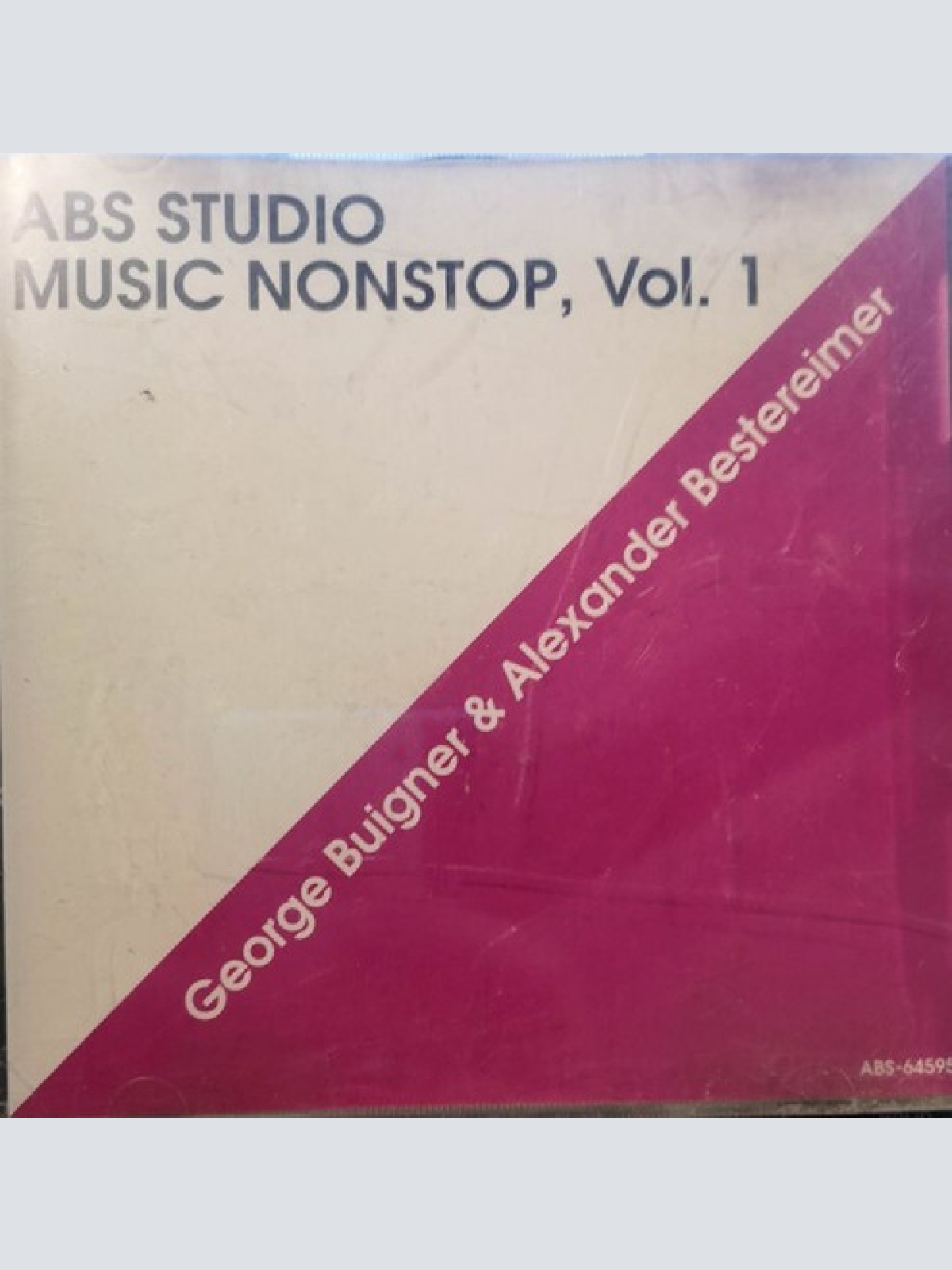 CD, Album George Buigner & Alexander Bestereimer - Music Nonstop, Vol. 1