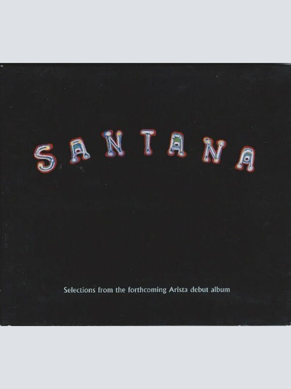 CD, Promo, Smplr Santana - Selections From The Forthcoming Arista Debut Album
