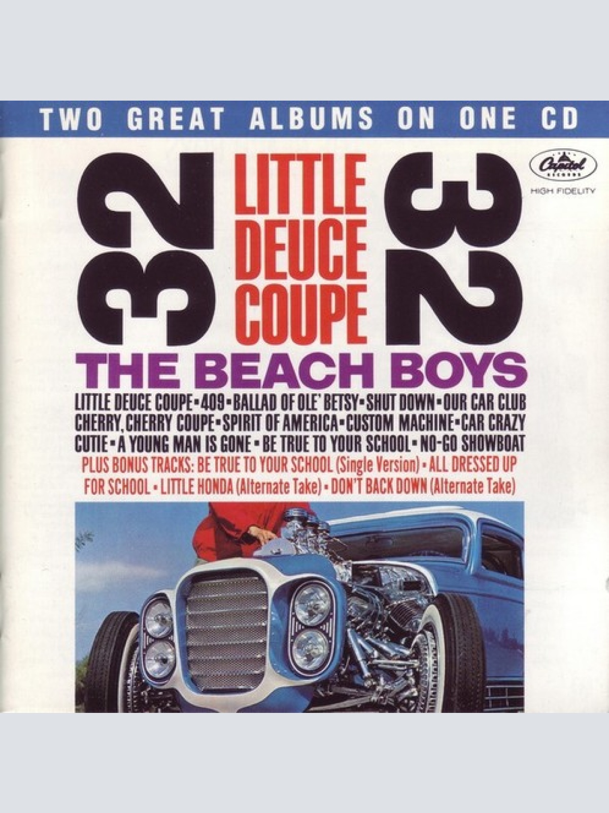 CD, Comp, RM The Beach Boys - Little Deuce Coupe / All Summer Long