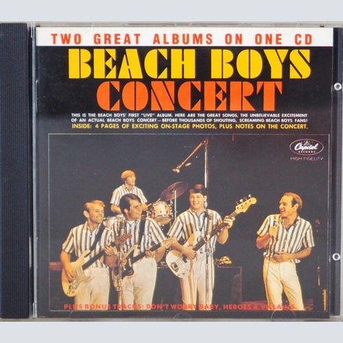 CD, Comp, RM The Beach Boys - Beach Boys Concert & Live In London