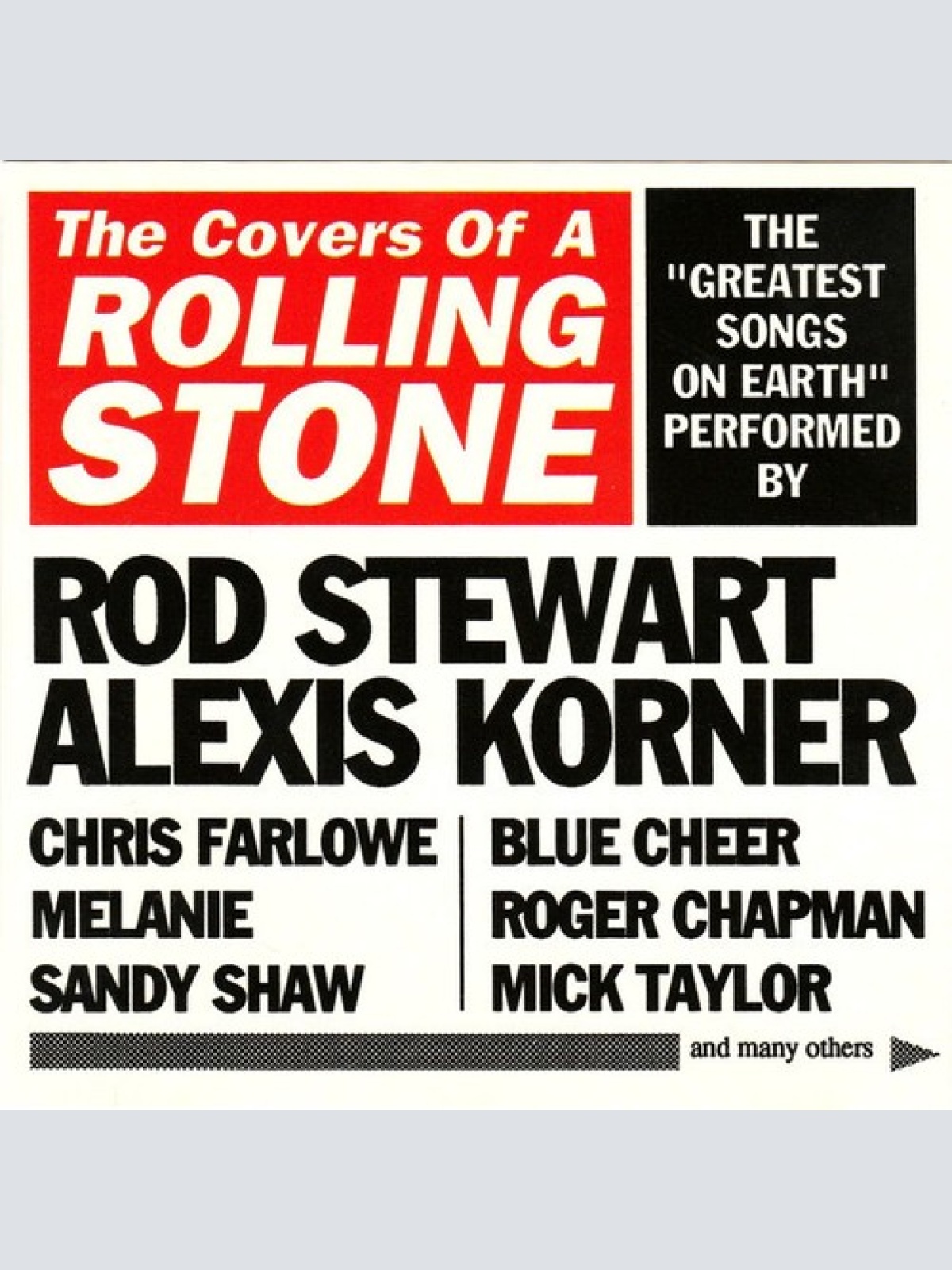 CD, Comp Various - The Covers Of A Rolling Stone