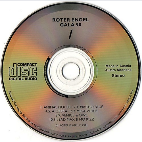 CD, Album, Ltd Various - Roter Engel Gala 90 (1)
