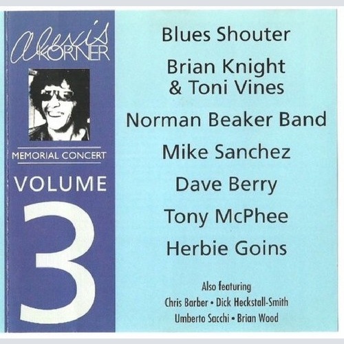 CD Various - Alexis Korner Memorial Concert Volume 3