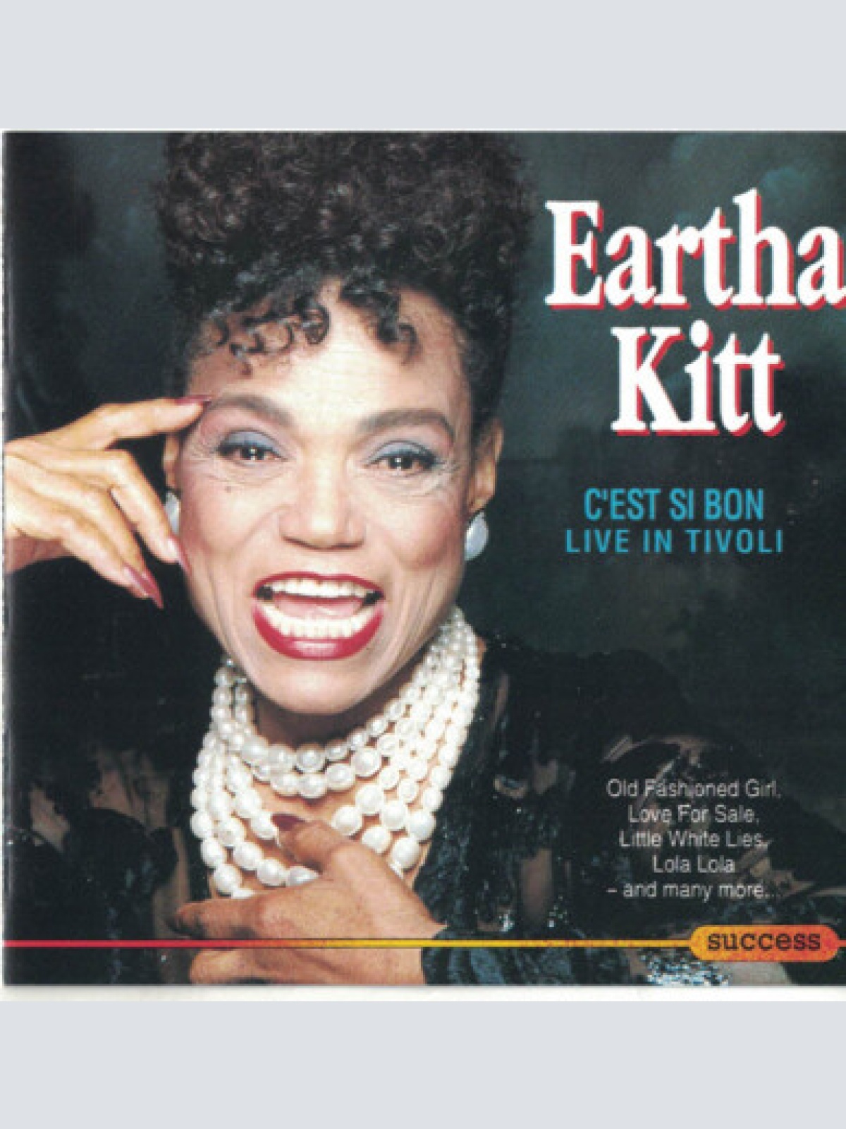 CD, Album Eartha Kitt - C'est Si Bon - Live In Tivoli