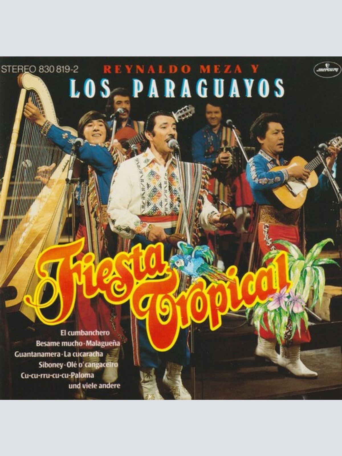 CD, Album Reynaldo Meza Y Los Paraguayos - Fiesta Tropical