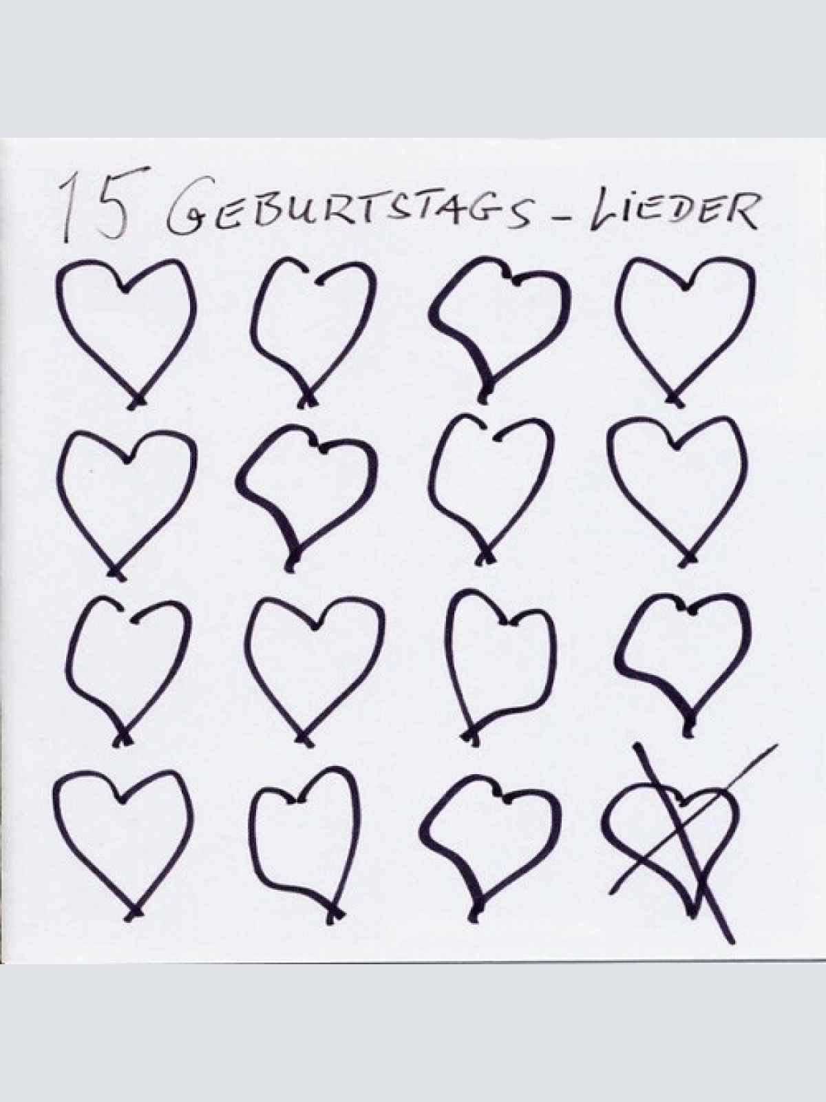CD, Comp Various - 15 Geburtstags - Lieder