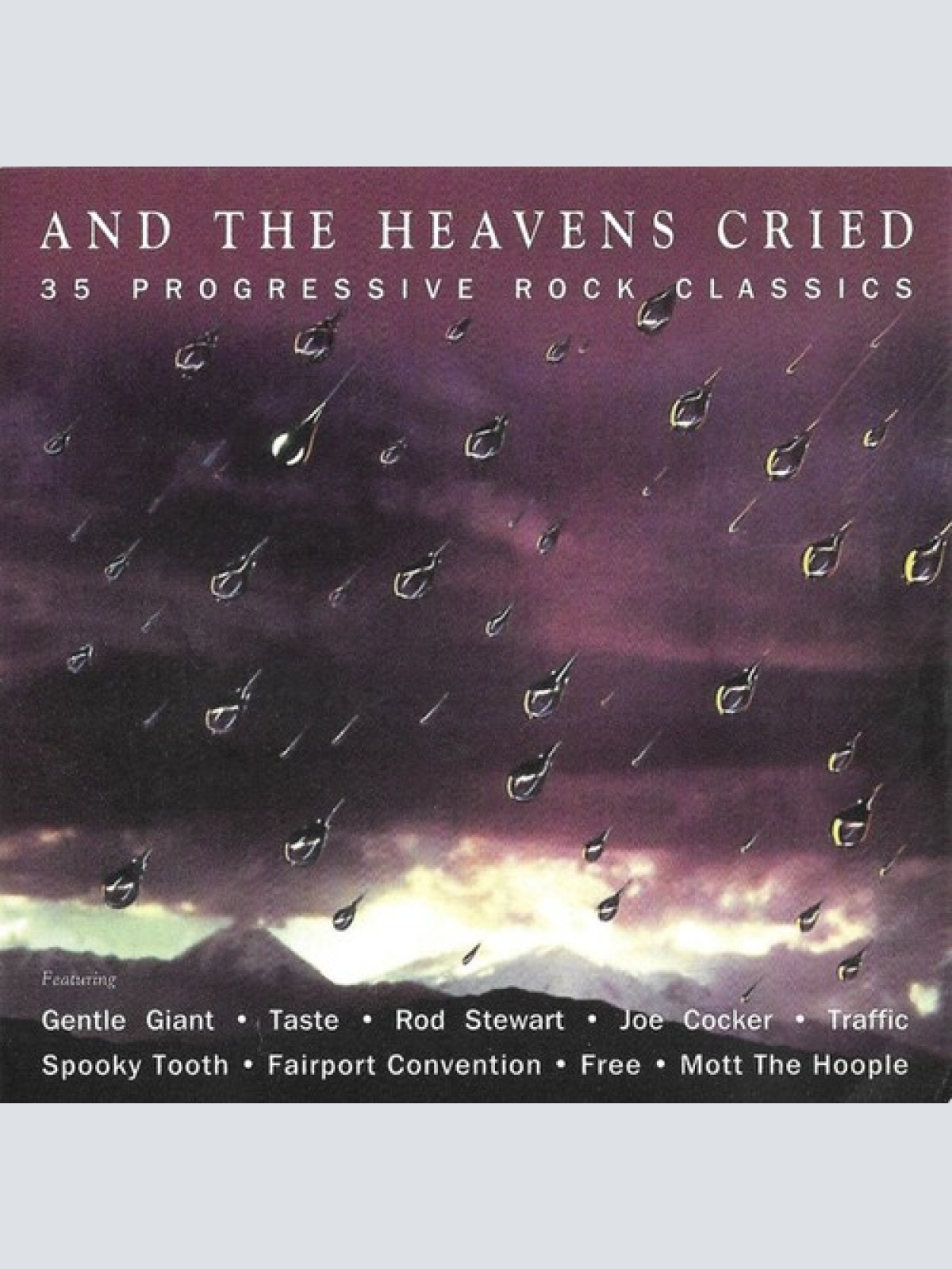 2xCD, Comp Various - And The Heavens Cried - 35 Progressive Rock Classics