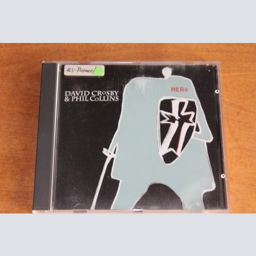 CD, Single, Promo David Crosby & Phil Collins - Hero