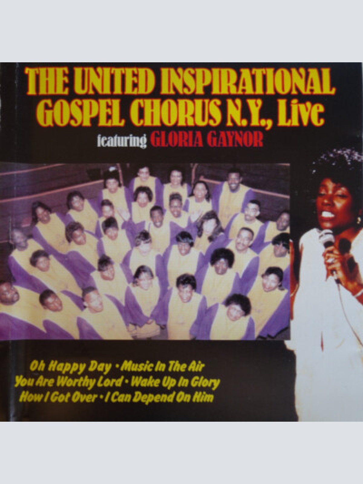 CD The United Inspirational Gospel Chorus N.Y. - Featuring Gloria Gaynor