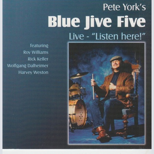 CD, Album Pete York's Blue Jive Five - Live - 'Listen Here!'
