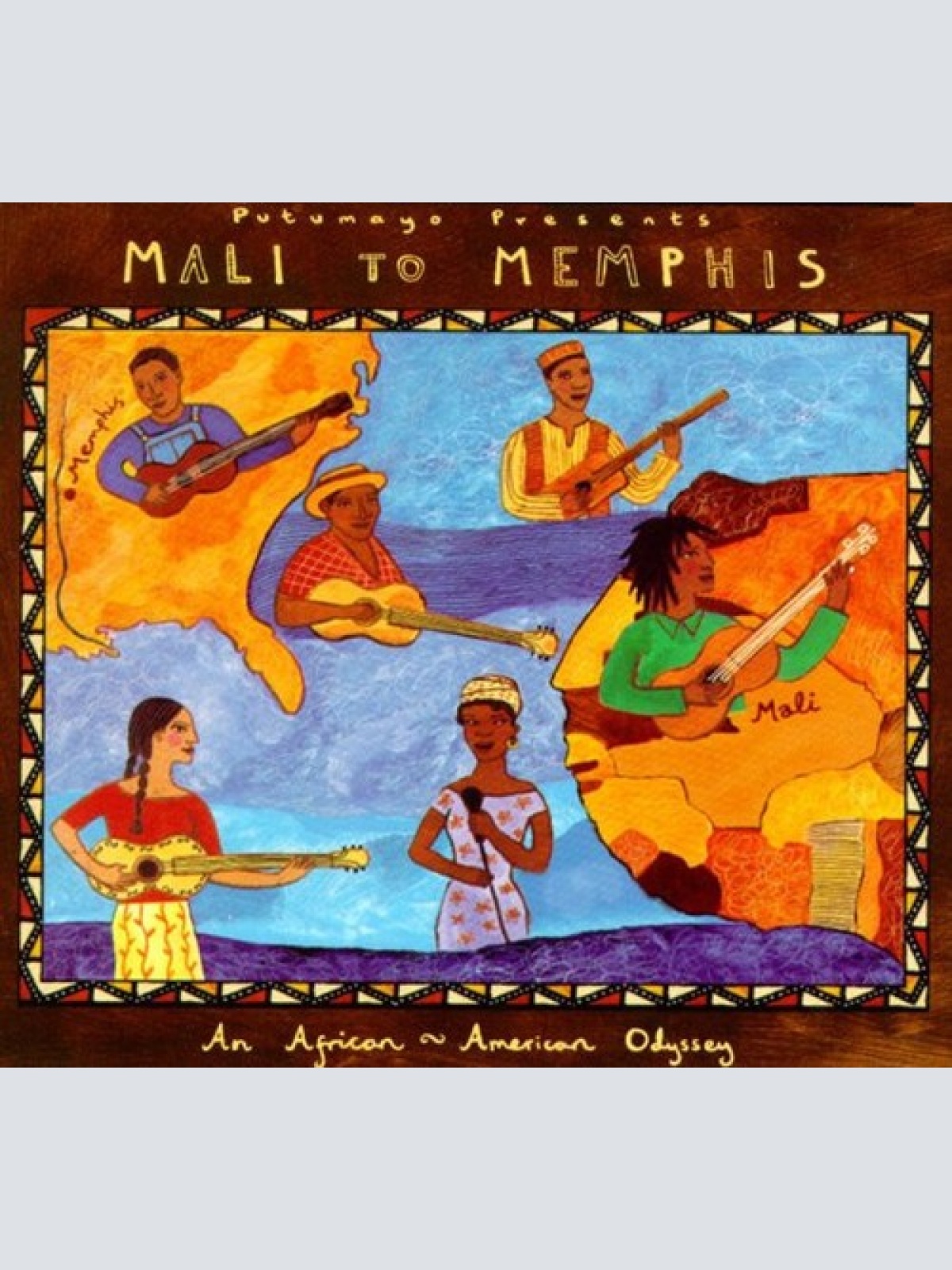 CD, Comp, Promo, Dig Various - Mali To Memphis - An African-American Odyssey