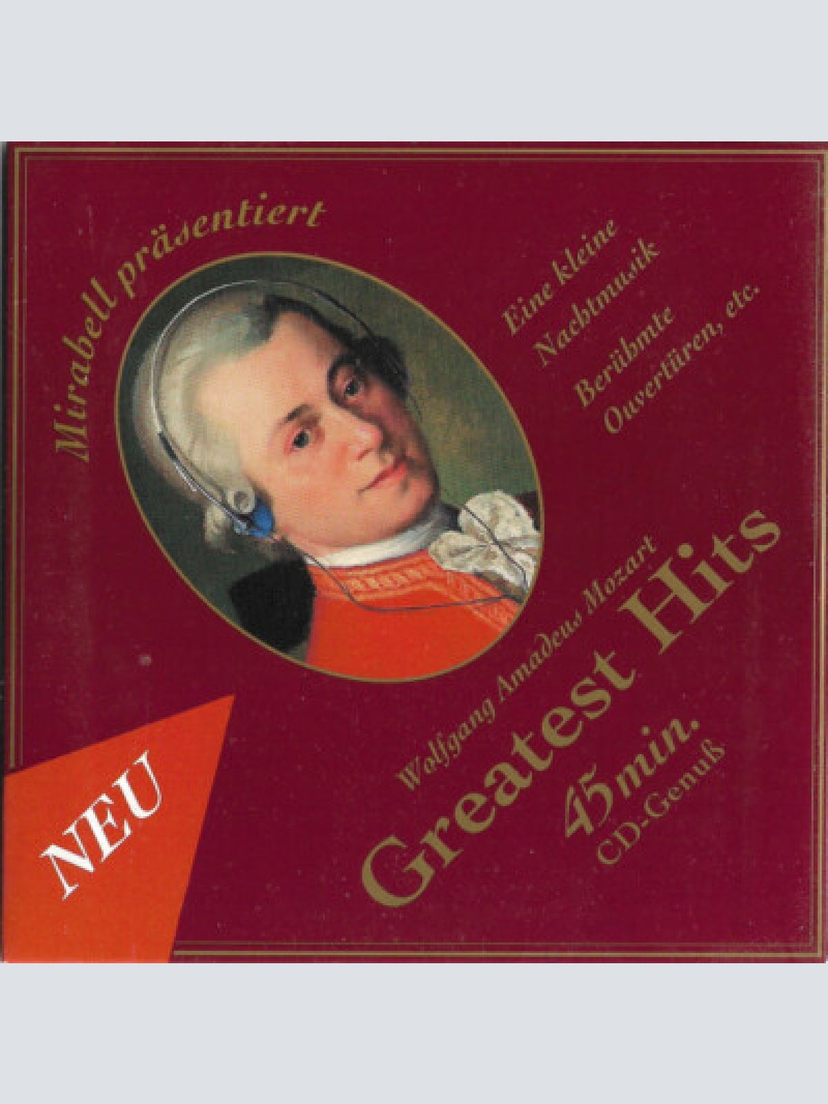 CD, Comp, Promo Wolfgang Amadeus Mozart - Greatest Hits