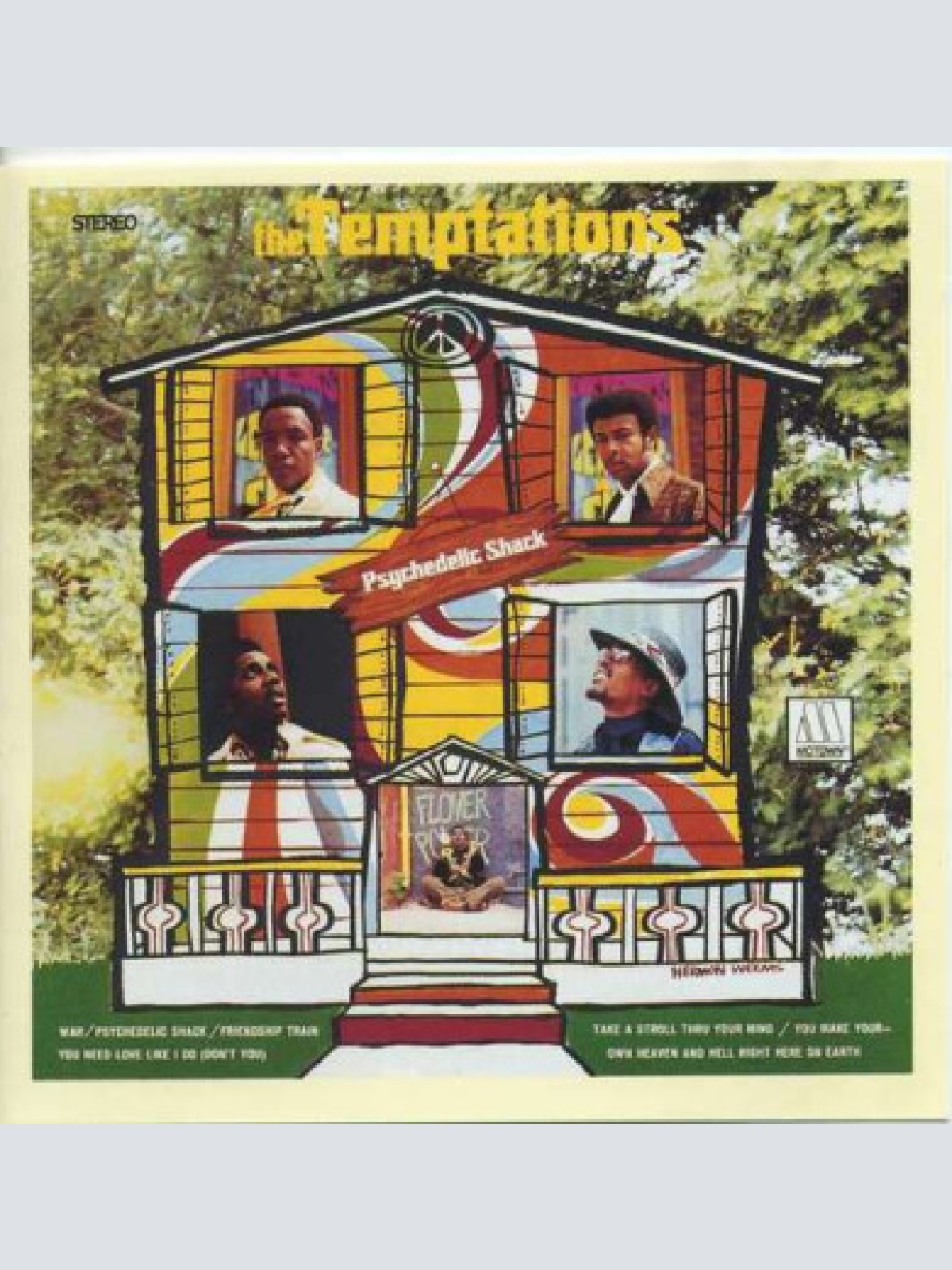 CD, Album, RE The Temptations - Psychedelic Shack