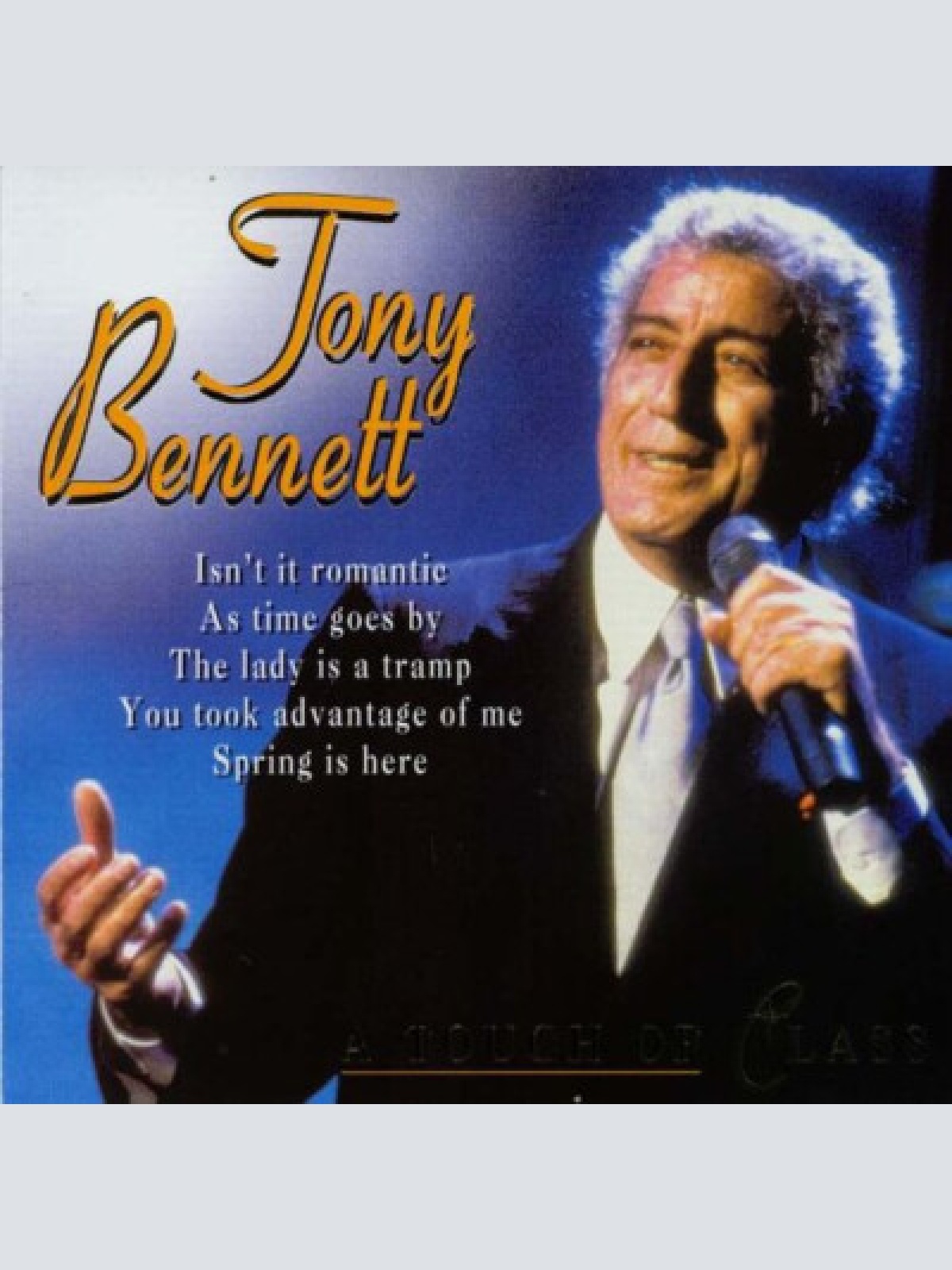 CD, Album, Comp Tony Bennett - A Touch Of Class