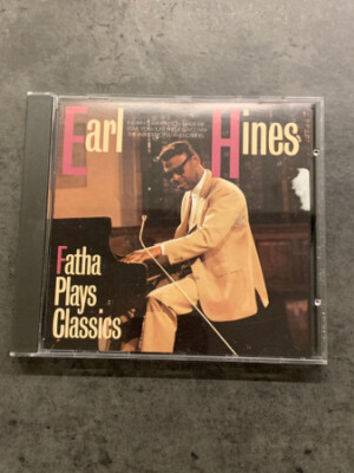 CD Earl Hines - Fatha Plays Classics