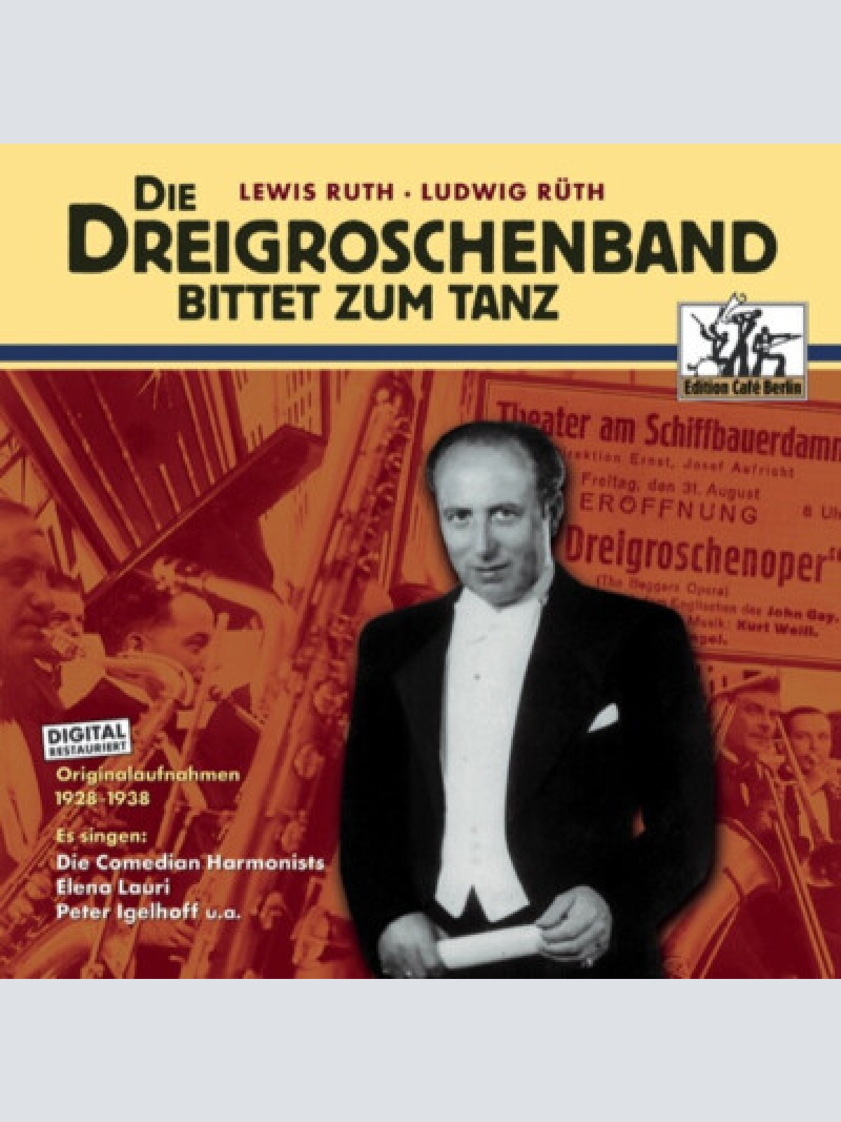 CD Lewis Ruth, Ludwig Rüth - Die Dreigroschenband Bittet Zum Tanz