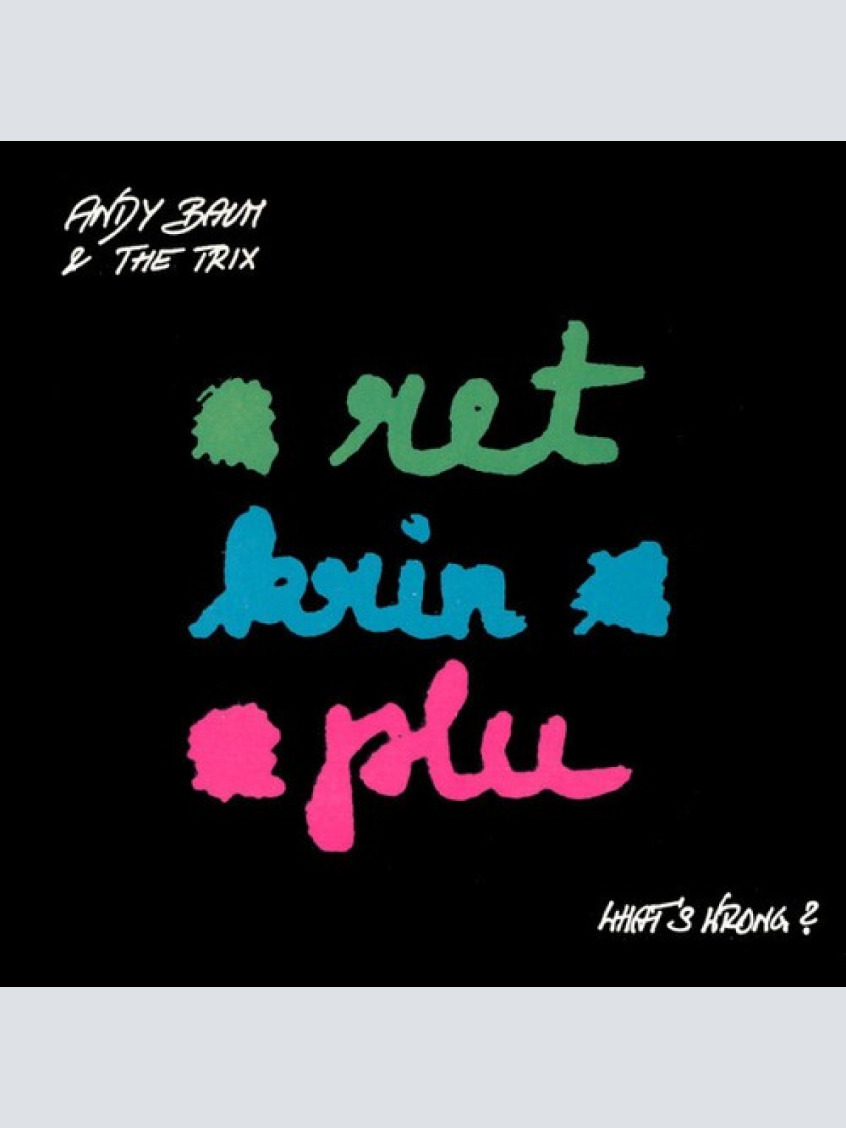 LP, Album Andy Baum & The Trix - What's Wrong?