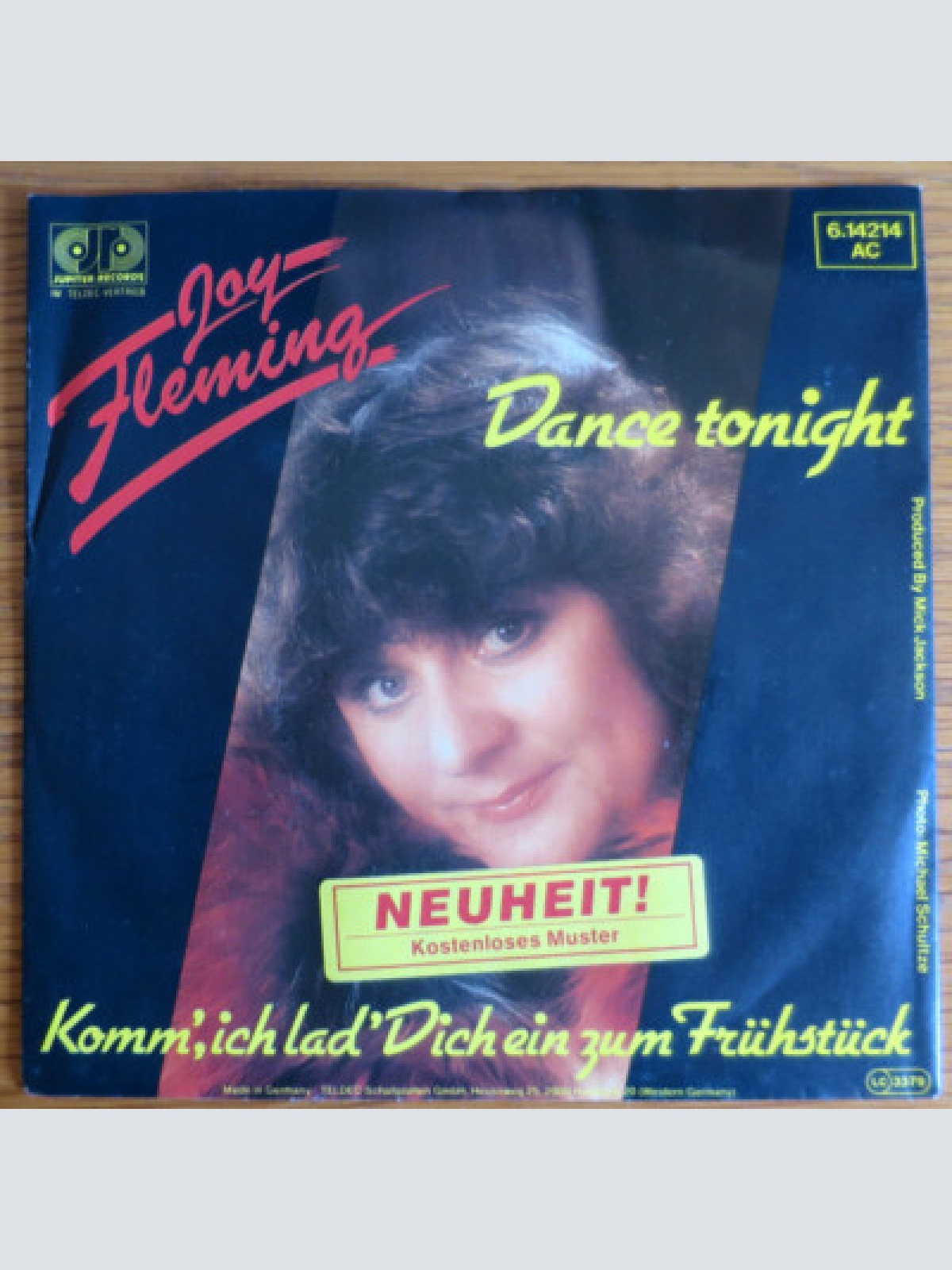 7", Single, Promo Joy Fleming - Dance Tonight
