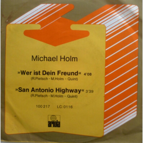 7", Single, Promo Michael Holm - Wer Ist Dein Freund