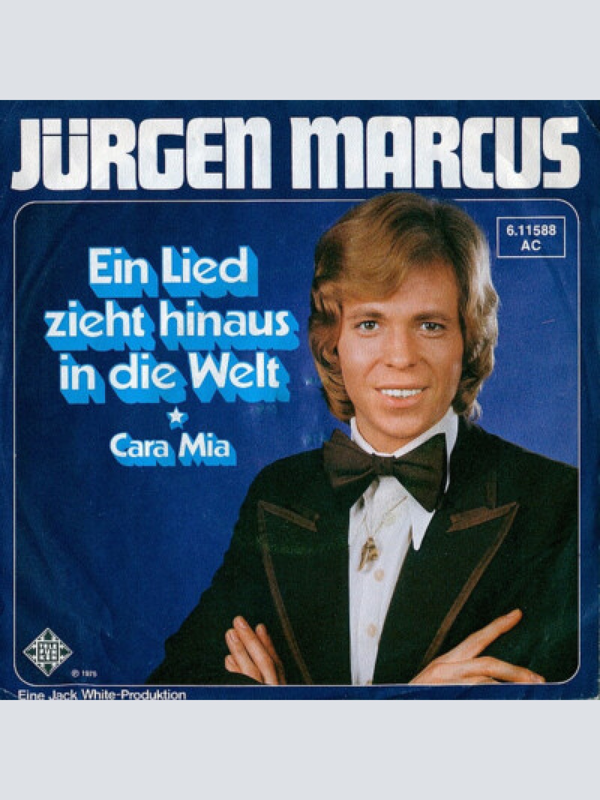 7", Single, Promo Jürgen Marcus - Ein Lied Zieht Hinaus In Die Welt
