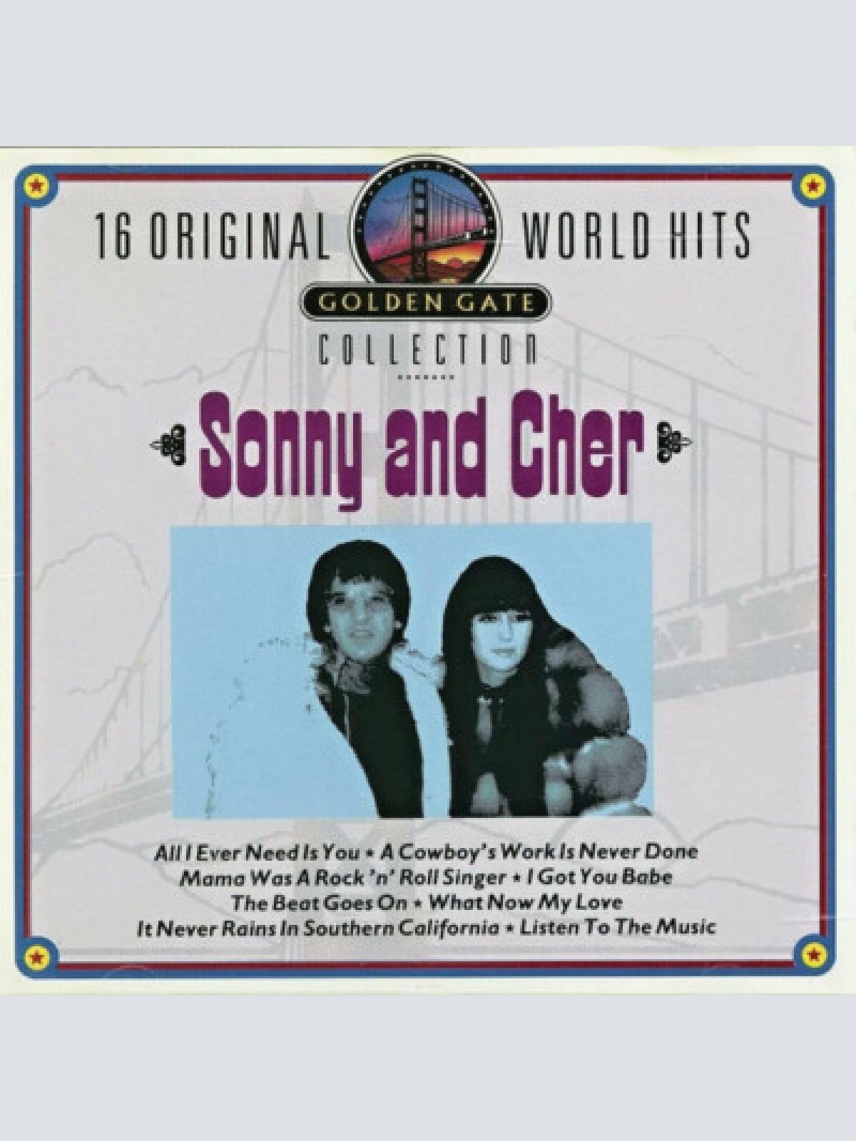 CD, Comp Sonny & Cher - 16 Original World Hits