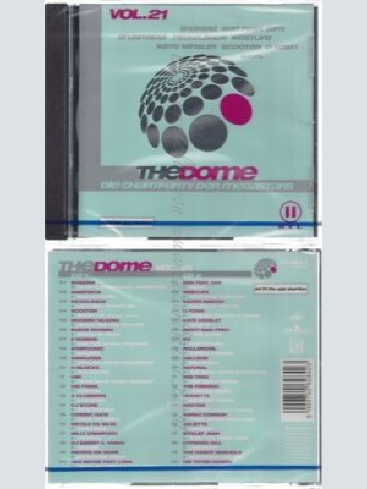 CD--NM-SEALED-VARIOUS -2002- - DOPPEL-CD -- THE DOME VOL. 21