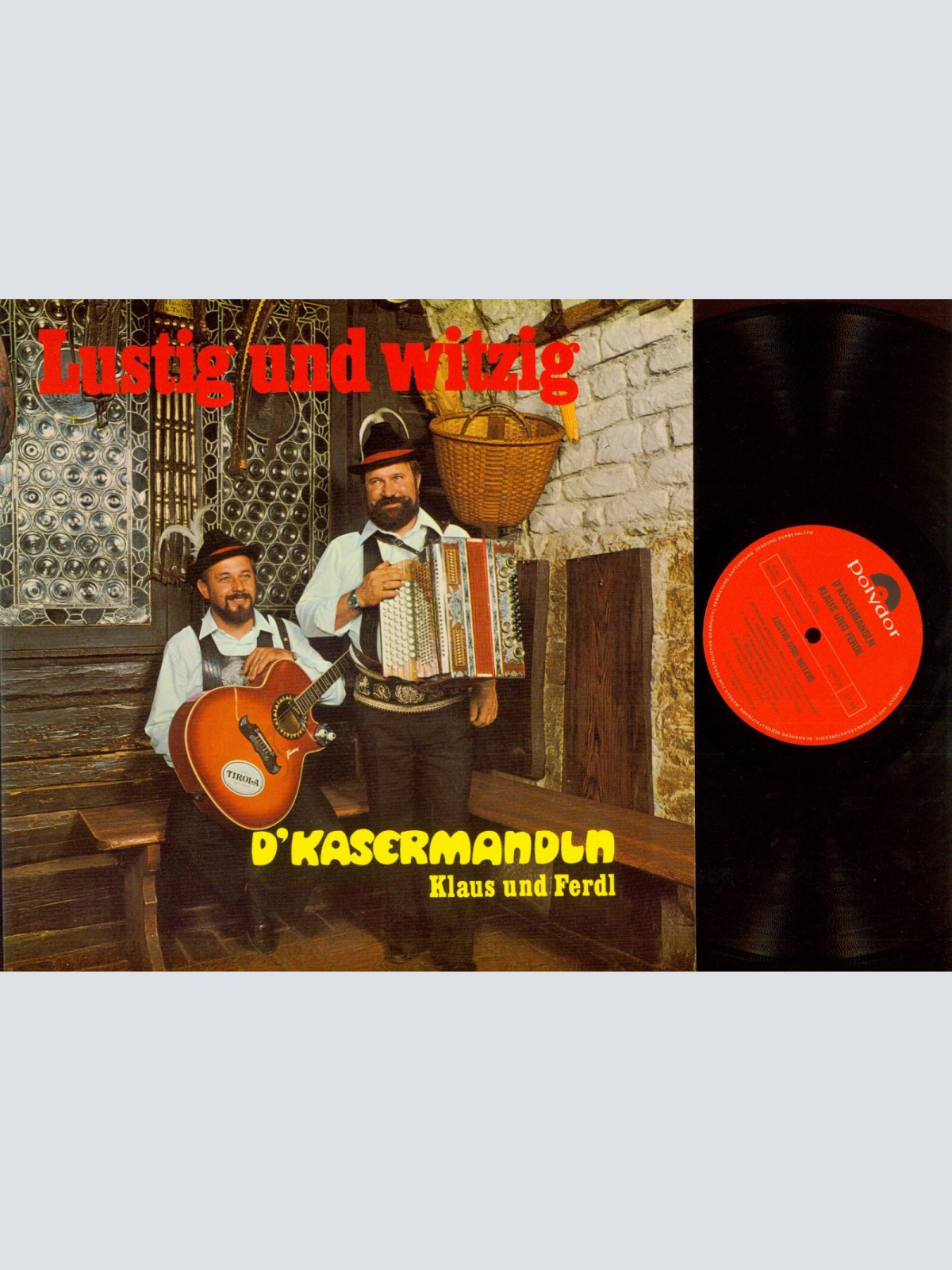 LP--D'Kasermandln    Lustig und Witzig