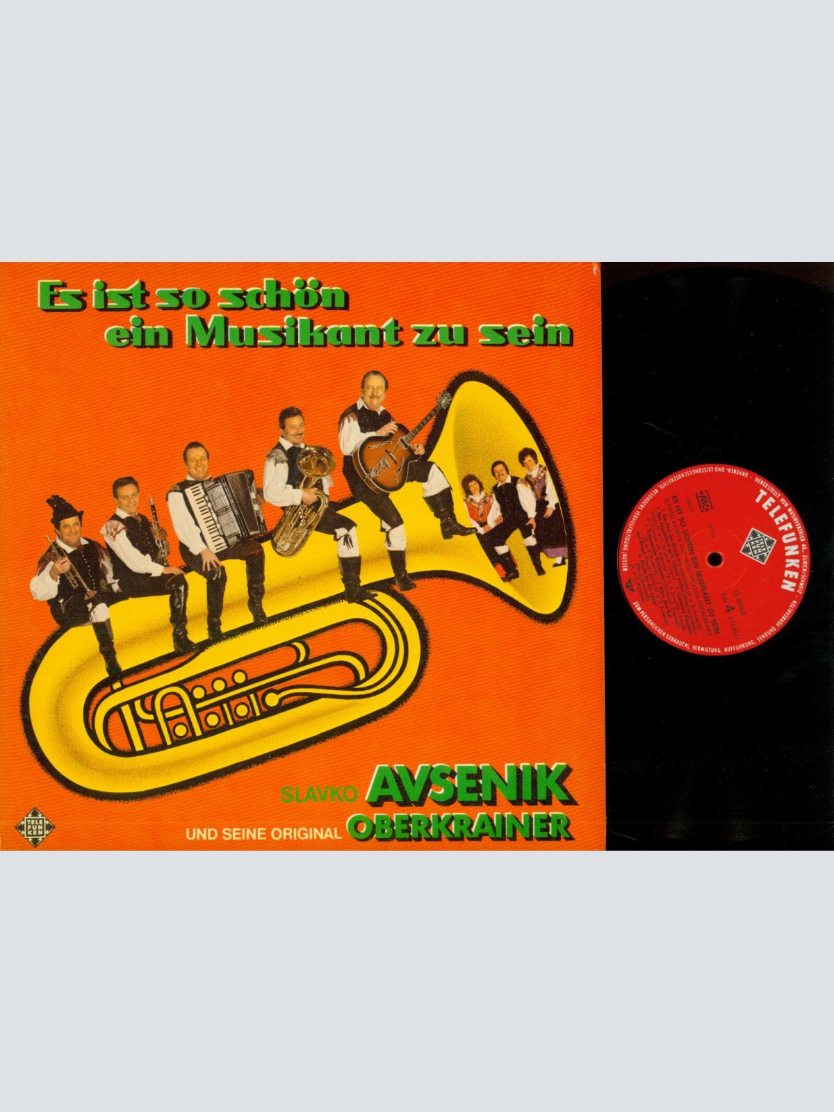 DLP--Slavko Avsenik    Es ist so schön ein Musikant zu sein / Schweiz